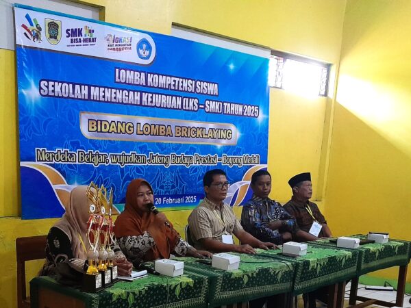 LKS TKP SMK 2025 - Bidang Lomba Bricklaying LKS TKP SMK 2025 - Bidang Lomba Bricklaying
