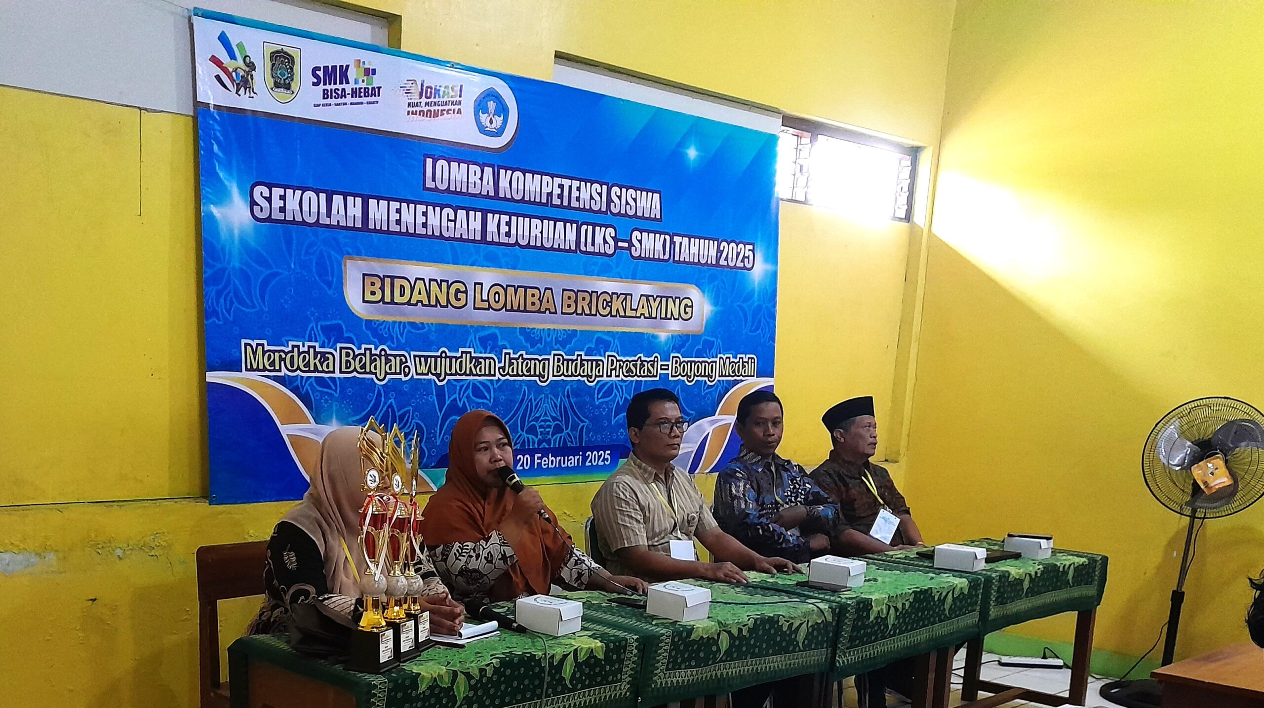 LKS TKP SMK 2025 - Bidang Lomba Bricklaying LKS TKP SMK 2025 - Bidang Lomba Bricklaying